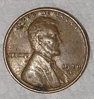 1938 S San Francisco Mint Mark Lincoln Wheat Penny Cent Ungraded