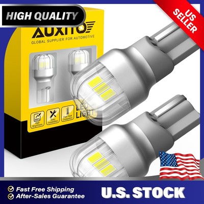 AUXITO T15 LED Reverse Back Up Light Bulb 921 912 W16W Super White 6000K 2/4X