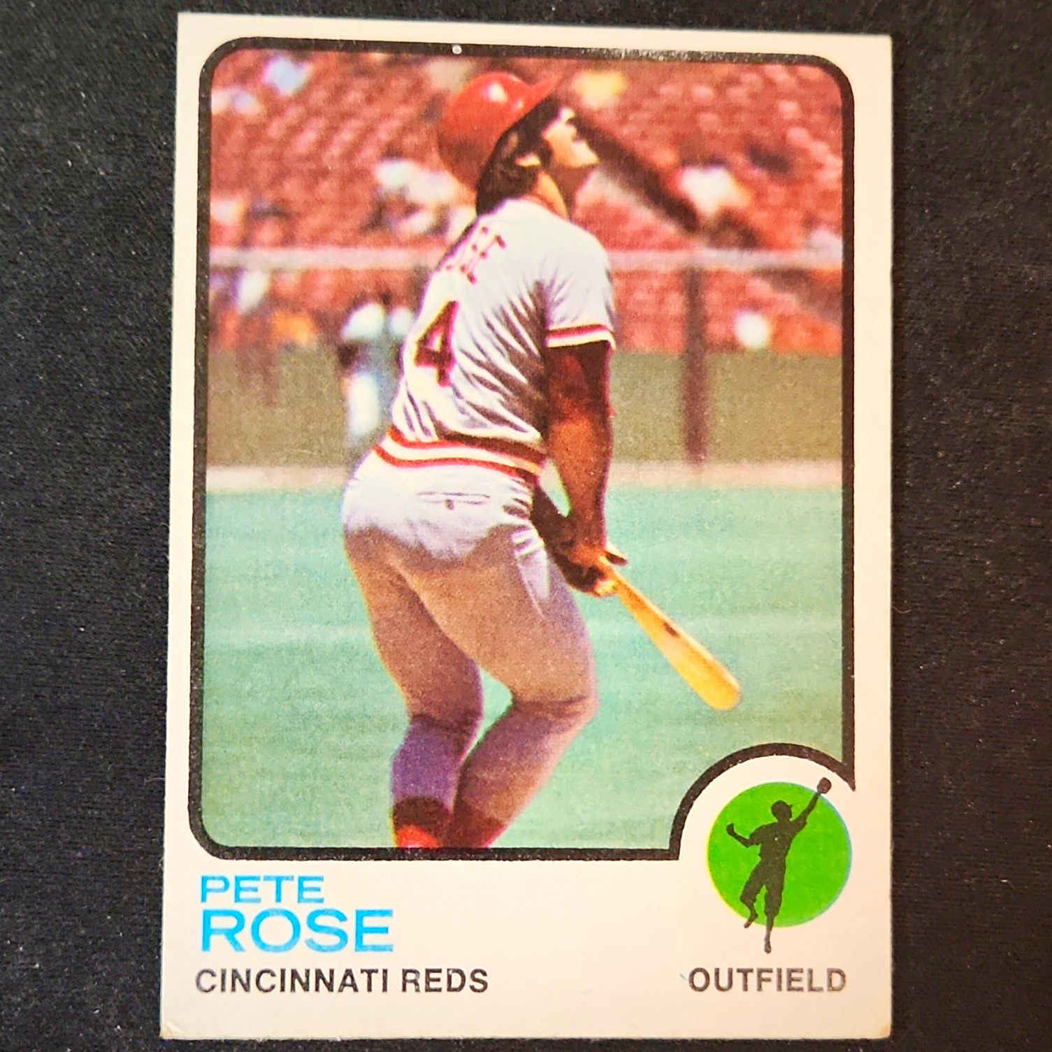 Topps 1973 Pete Rose #130 Base Set Cincinnati Reds Baseball Trading Card