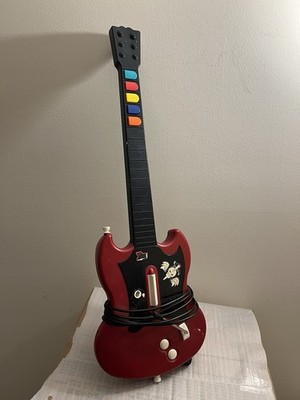 Guitar Hero RedOctane Wired Controller PS2 PlayStation 2 - Red - ( PSLGH )