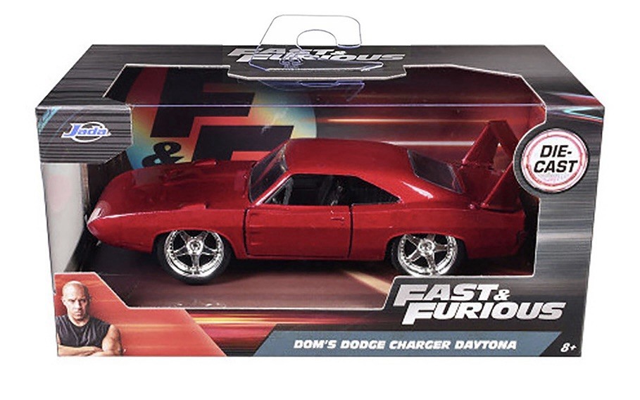 JADA DOM’S DODGE CHARGER DAYTONA FAST & FURIOUS 1:32 SCALE