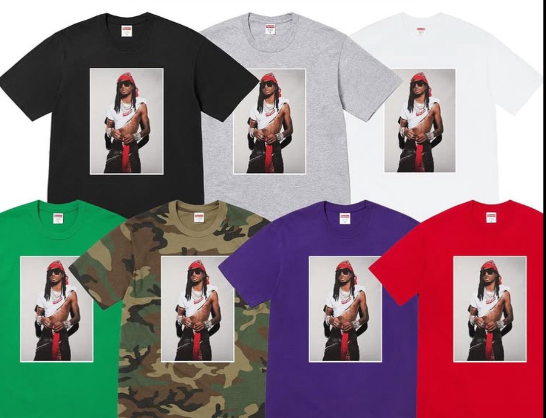 Supreme Playboi Carti Tee White FW25 Large Ready to Ship