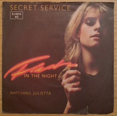 Single Vinyl Secret Service - Flash In The Night Vinyl EX