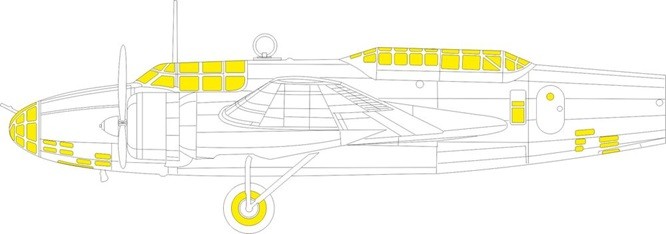Eduard Accessories EX1005 - 1:48 Ki-21-I TFace 1/48 ICM - New