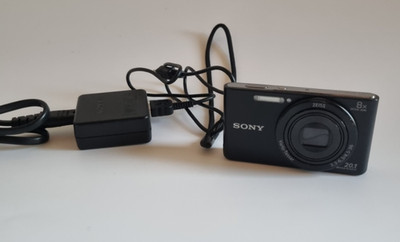 Sony Cyber-shot DSC-W830 20.1 MP Digitalkamera - Schwarz Zeiss