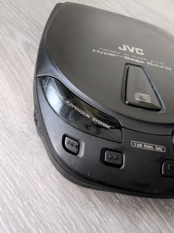 JVC XL-P32BK Portable CD Player Walkman - Image 3 of 4
