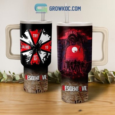 Resident Evil Saga Fan 40oz Tumbler