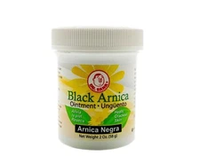 Dr Sana Black Arnica Ointment. Cracked Skin Moisturizer and Analgesic. 2 oz