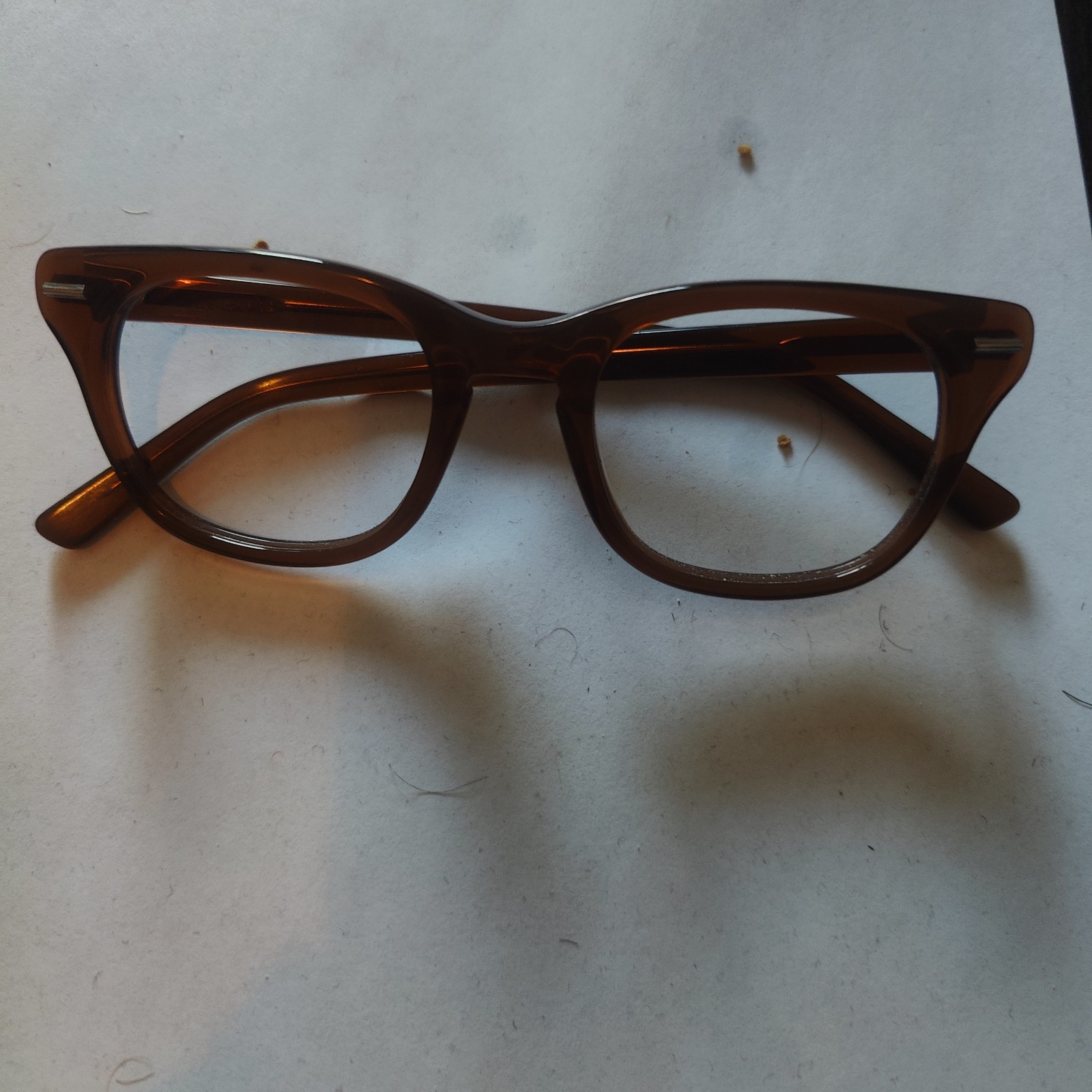 Shuron FREEWAY Eyeglass Frames Rust - image 1