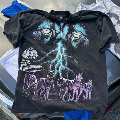DARC SPORT WOLVES Lightning Tee #/2000 Mens S Shirt FOREVER Limited
