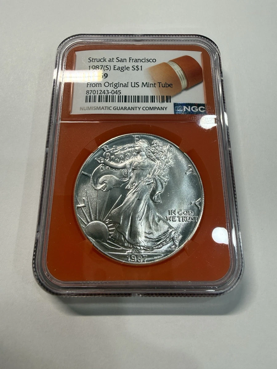 American Eagle 1987 U.S. Mint Silver Bullion Coins for sale | eBay
