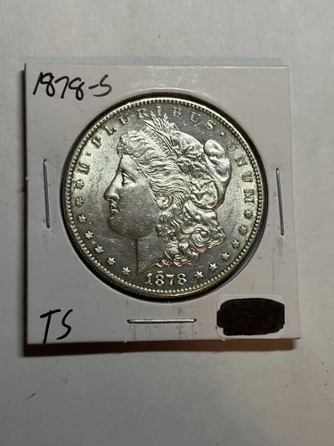 1878-S Morgan Silver Dollar UNC First Year San Francisco Mint