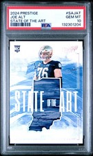 2024 PANINI PRESTIGE STATE OF THE ART #SAJAT JOE ALT PSA 10