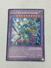 Yu-Gi-Oh Einzelkarte A-bis-Z-Drachenbuster-Kanone bespielt
