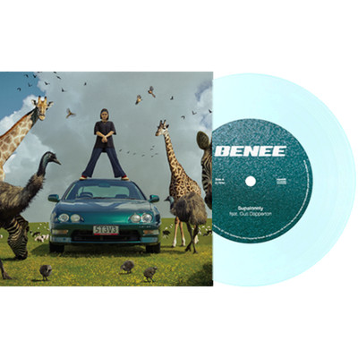 Benee Ft. Gus Dapperton: Supalonely 7'' - Translucent Blue Vinyl 7'' Single