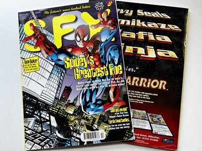 SFX Magazine #33 SPIDER-MAN Cover - 1997 STAN LEE Christmas Interview SFX Illus.