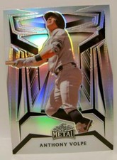 ANTHONY VOLPE #83 /189 BASE CARD LEAF METAL BASEBALL 2023