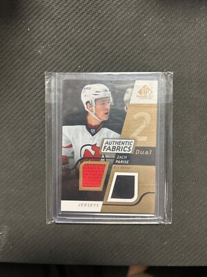 2008-09 SP Game Used Edition - Authentic Fabrics Dual Zach Parise