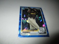 Taylor Trammell 2020 1st Bowman Chrome Sapphire Prospect #BCP-130