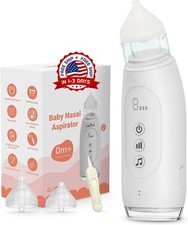 Aspirador Nasal Para Bebes Recien Nacido Electrico USB Con 3 Niveles De Succi n
