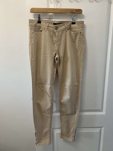 Women's Zara Basic Beige Jeans Size EUR 38/ UK 10 (Used)