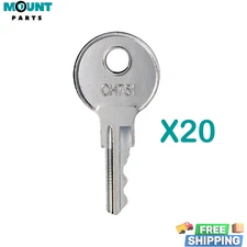 CH751 RV COMPARTMENT DOOR KEYS SET OF 20 Keys