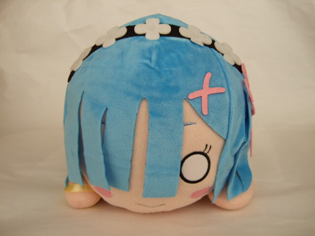 Remii セット Rem Yellow Sapphire Mega Jumbo Nesoberi Plush Doll Re:Zero