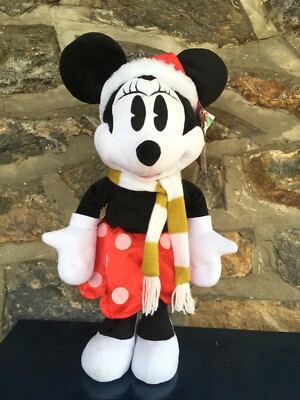 minnie mouse santa ensacark