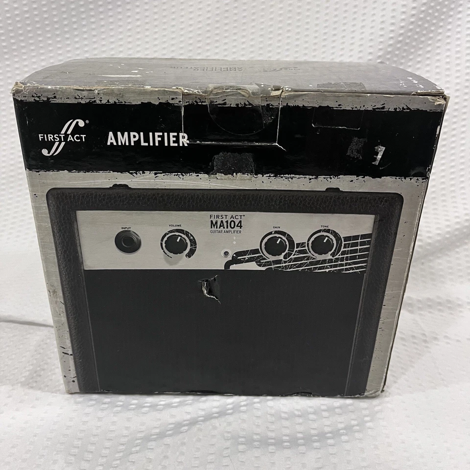 First Act Compact Mini Guitar Amplifier MA004 W/ Power Cord New - Image 3 of 4