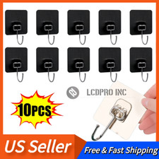 Large Adhesive Hooks Heavy Duty Wall Hooks 22lbs Self Adhesive Hooks Door Hooks