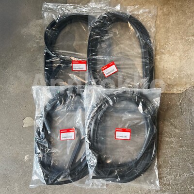 09-14 Genuine Honda Fit Jazz GE GG GG2 GG3 GG4 GG5 door weatherstrip rubber seal