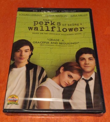 The Perks of Being a Wallflower DVD Emma Watson  Logan Lerman  Ezra Miller
