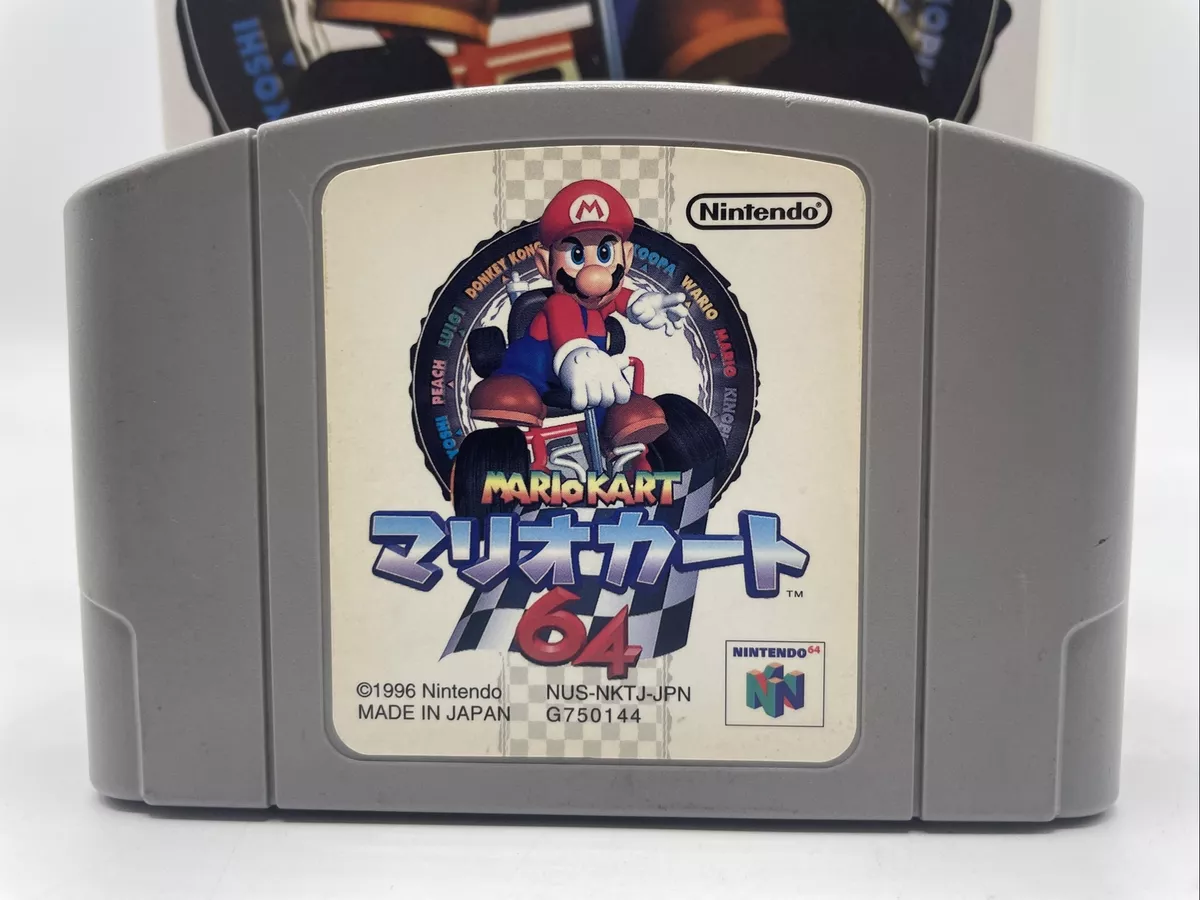 Mario Kart 64 Japones Físico - Nintendo 64