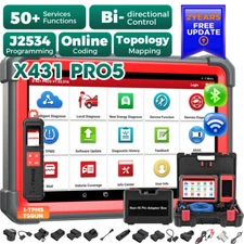 LAUNCH X431 PRO5 PAD V+ Diagnostic Scanner IMMO Key Programming Coding Tool TPMS