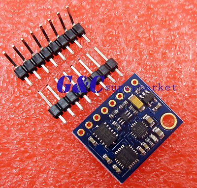 2PCS 9DOF 9axis degree of freedom IMU sensor ITG3200/ITG320 5 ADXL345 HMC5883L