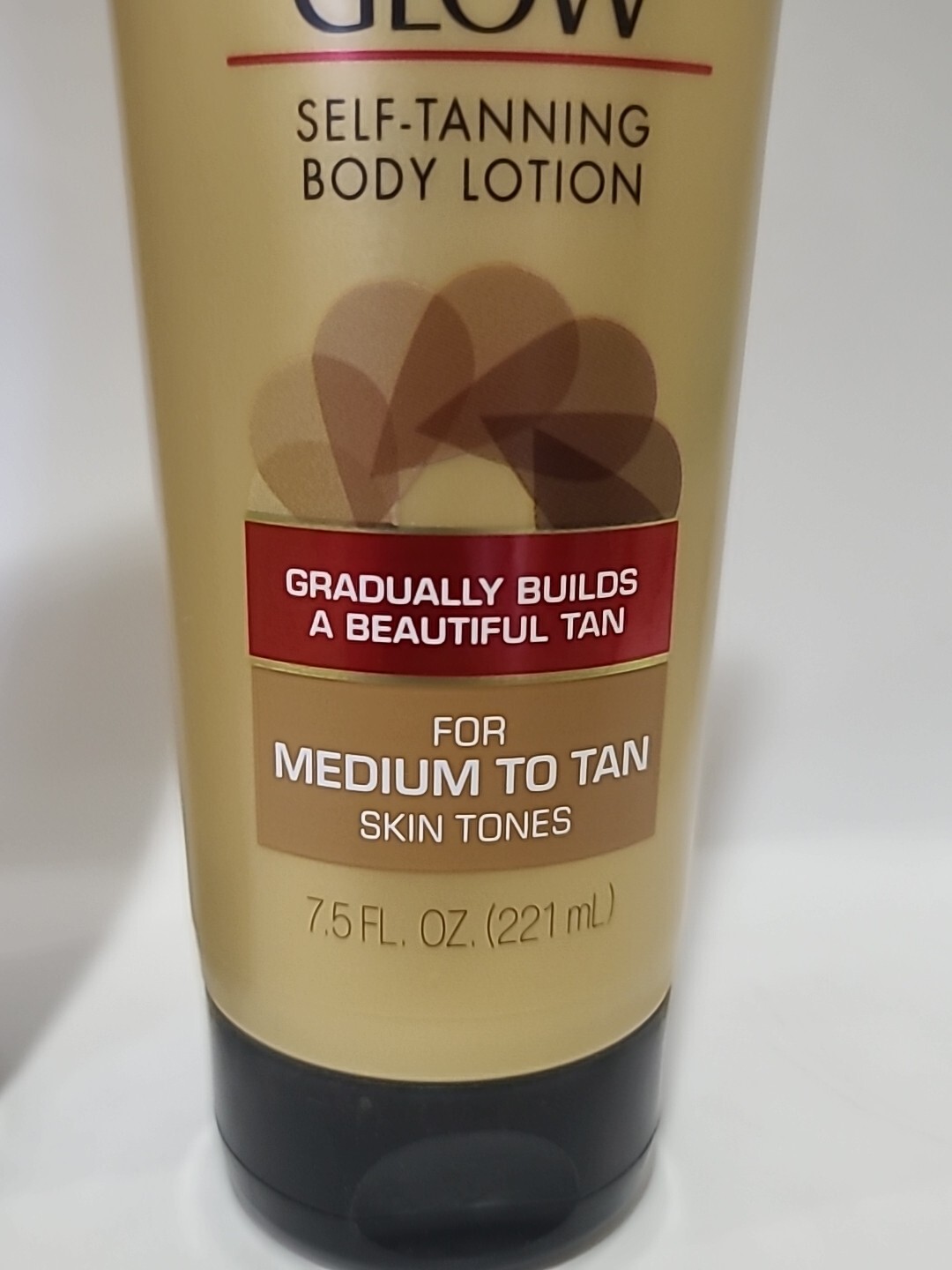 3 &times; Suave VISIBLE GLOW Self Tanning Body Lotion MEDIUM to TAN 7.5 oz Larger size