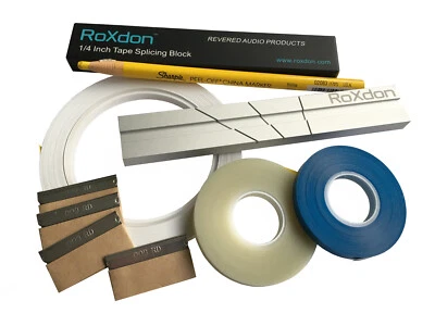 TS-1 RoXdon Set blocchi giunzione nastro 1/4 di pollice + 66 m di nastro Leader
