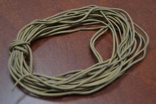 10 METER BROWN FAUX LEATHER BEADING CORD STRING 3MM T-2764C