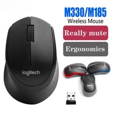 Wireless Mouse Gaming Esports Peripheral 2.4GHz USB1000 M185DPI 3 Buttons