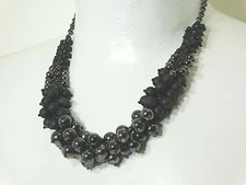 Gorgeous Lia Sophia "INKED" Statement Necklace, 17-20", NWT