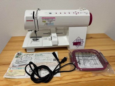 JANOME Model IJ521 Sewing Machine for Embroidery Smart Sewing 