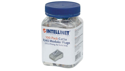 RJ45 Cat5e 3-poliger Modularstecker für Kabel 790574 /100 Stück/ 