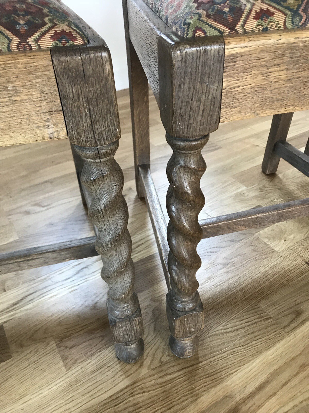 Set of 4 antique dining chairs eBay