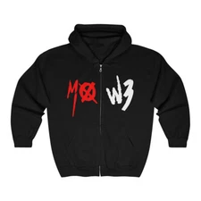 DC The DON My Own Worst Enemy Hoodie Full Zip Hooded Sweatshirt