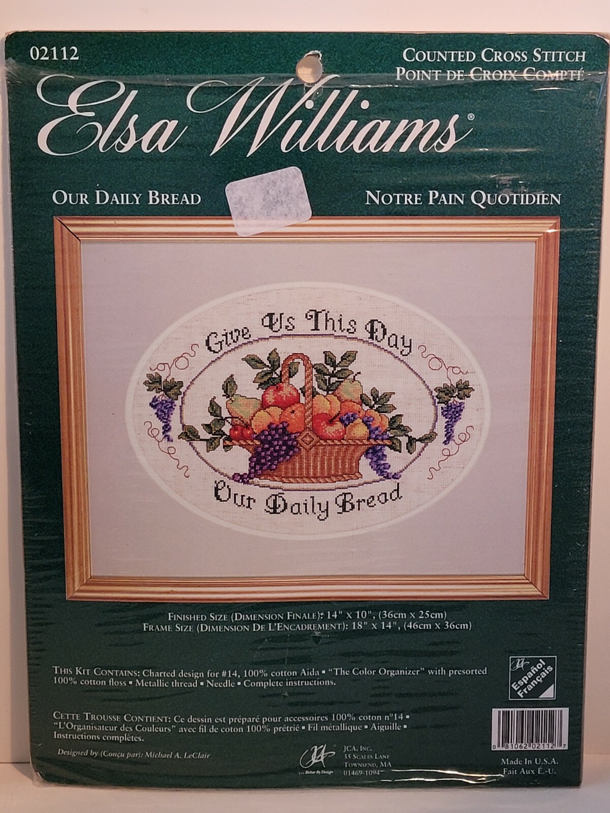 Elsa Williams Our Daily Bread Counted Cross Stitch Kit 14x10 For Sale Online Ebay