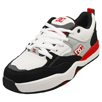 DC Shoes Ascend Mens Skate Trainers in Black White Grey - 11 US