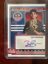 2023 Panini Stars & Stripes USA Baseball #NTDP-ZS Zach Strickland Autograph