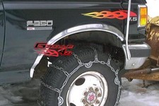 87-96 Ford F-150bronco Pickup Truck Chrome Fender Trim