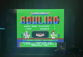 Championship Bowling (Nintendo NES) With Manual