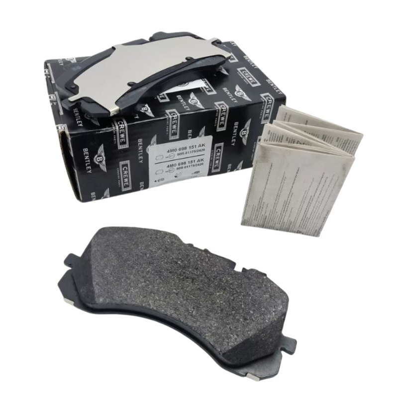 NEW Front& Rear Brake Pads Kit For Bentley Bentayga 4M0698451C 4M0698151AK 17-23